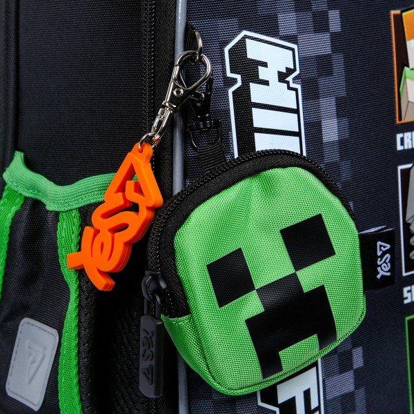 Фото - Рюкзак школьный YES H-100S Minecraft Reality (550223)